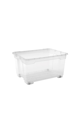Boîte de rangement R Box - 140 l - Transparent