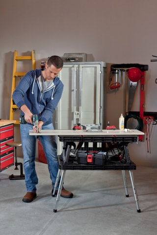 Etabli pliant - 85 x 55 x 11,2 cm