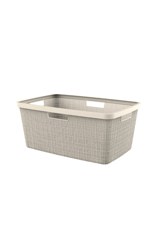 Panier à linge Jute - 39 x 59 x 26 cm