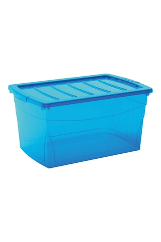 Boîte de rangement - 50 l - Bleu cobalt