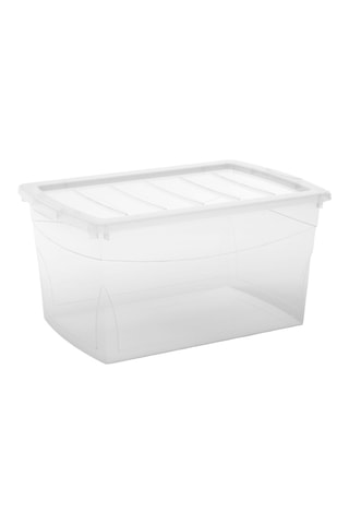 Boîte de rangement - 39 x 58,5 x 30 cm - Transparent