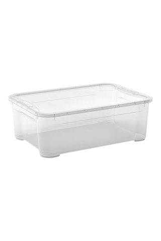 Boîte de rangement - 31,5 l - Transparent