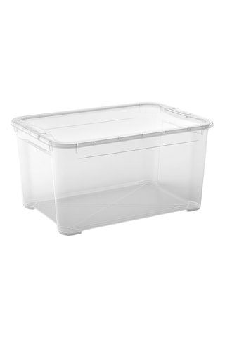Boîte de rangement - 47 l - Transparent