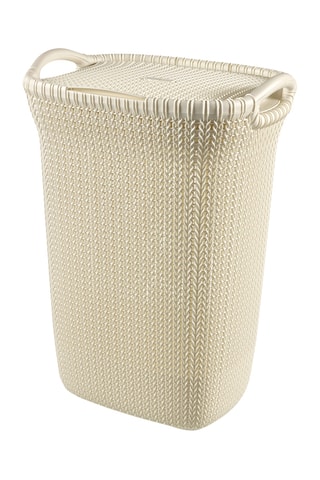 Panier à linge - 45,2 x 34,1 x 61,4 cm - Blanc