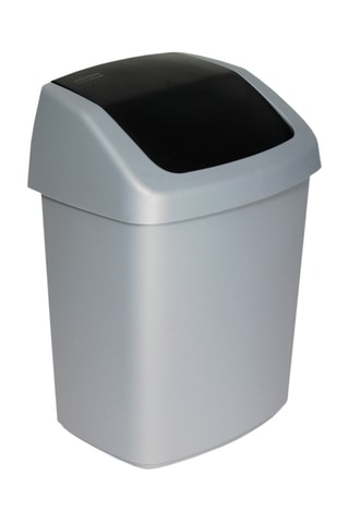 Poubelle swing top - 15 l - Blanc