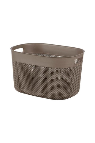 Panier - 38 x 28 x 22 cm - Marron