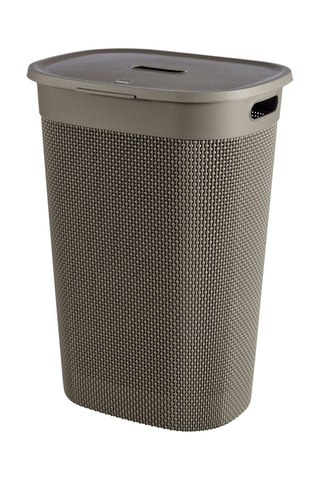 Coffre à linge - 55 l - Anthracite