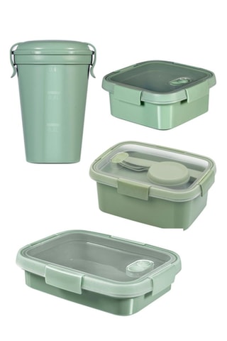 Boîte de conservation, Boîte à lunch et Gobelet Smart To Go Eco line et Boîte à lunch