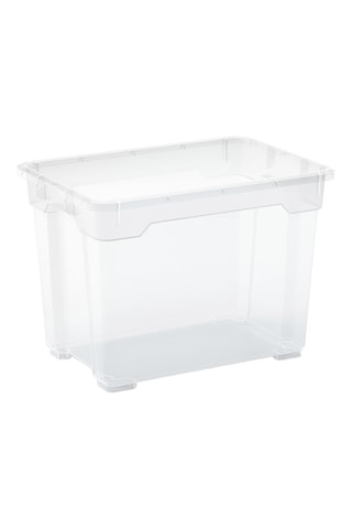 2 x Boite de rangement - 17 l - Transparent
