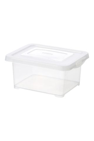 3 x Boîte de rangement - 2 l - Transparent