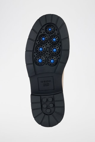 Derbys plateformes en cuir Spherica - Beige