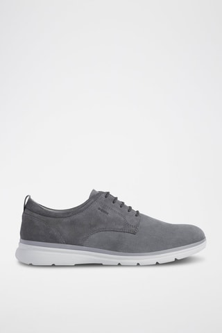 Derbys en nubuck Sirmione - Gris foncé