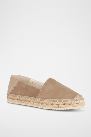 Espadrilles en cuir Lampedusa  - Beige
