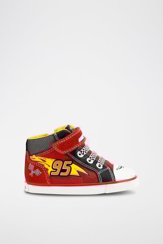 Tennis montantes Kilwi Flash McQueen Cars Disney Pixar - Rouge et noir