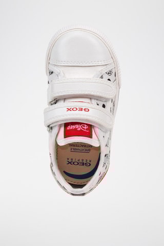 Tennis Lucky Les 101 Daltamiens Disney - Blanc et rouge