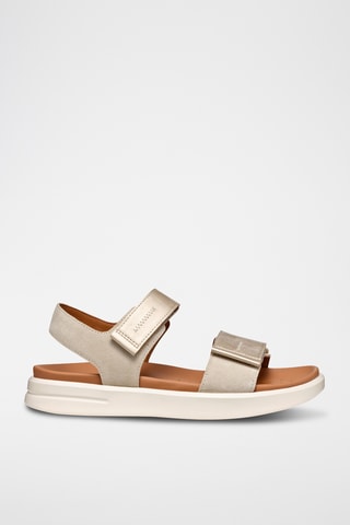 Sandales à talons en nubuck Xan2S - Taupe