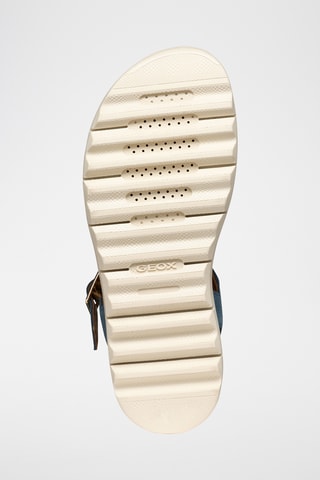 Sandales en nubuck Xan2.1S - Bleu