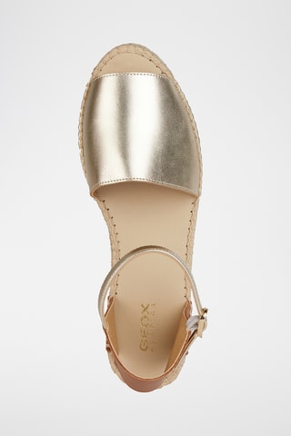 Sandales en cuir Lampedusa  - Doré