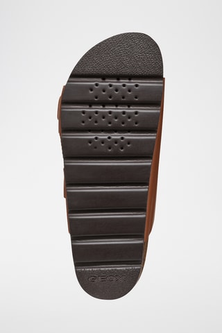 Sandali in pelle Brionia High - Marrone