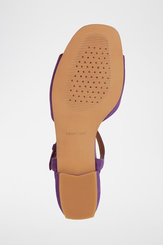 Sandali in pelle scamosciata New Eraklia 15 - Viola