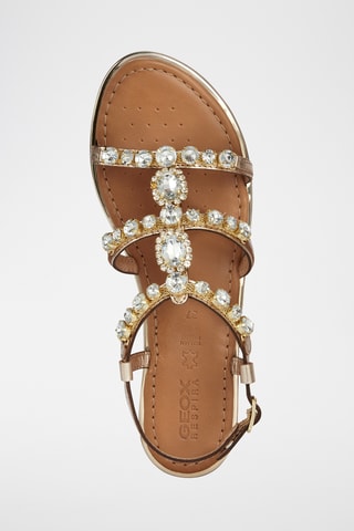 Sandali in pelle Sozy Plus  - Dorato