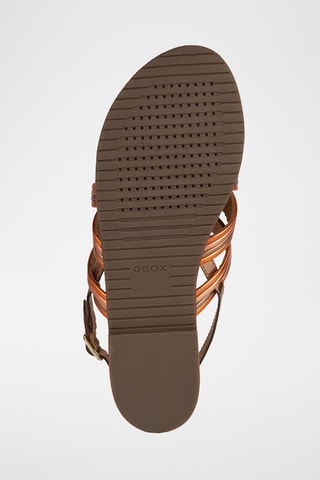 Sandali in pelle Sozy Plus - Ramato