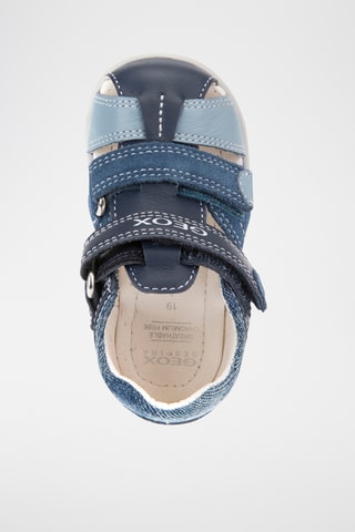 Sandales en cuir Kaytan - Bleu