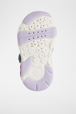 Sandali Gasim  - Argentato e lilla