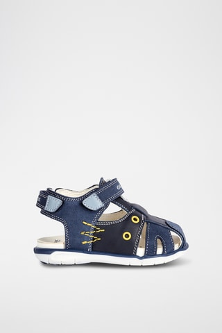 Sandales en cuir Delhi - Bleu