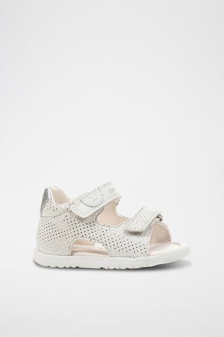 Sandales en cuir Macchia - Blanc