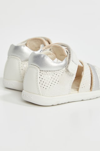 Sandales en nubuck Macchia - Blanc