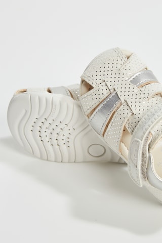 Sandales en nubuck Macchia - Blanc