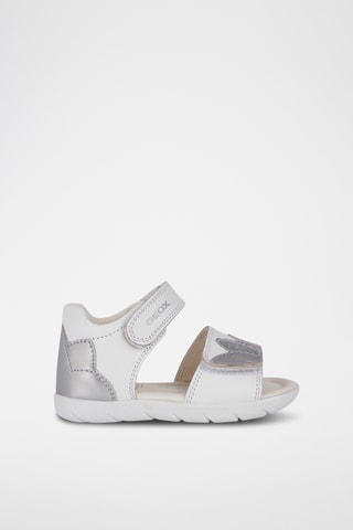 Sandales en cuir Alul - Blanc