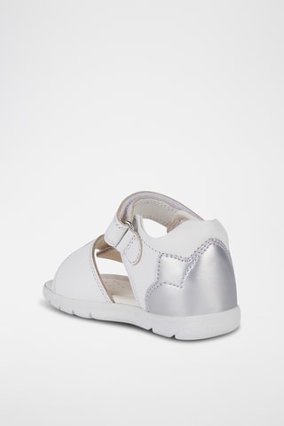 Sandales en cuir Alul - Blanc