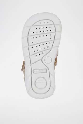 Sandales montantes en cuir Alul  - Beige