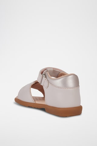 Sandales en cuir Verrea  - Rose