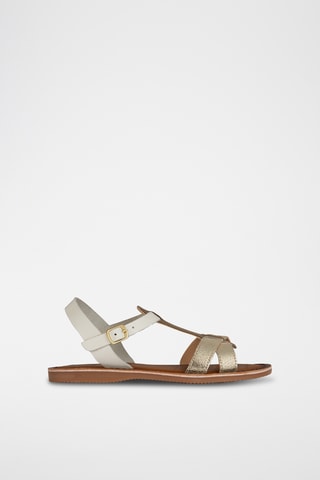 Sandales en cuir Eolie - Ivoire