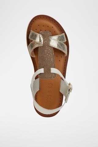 Sandales en cuir Eolie - Ivoire