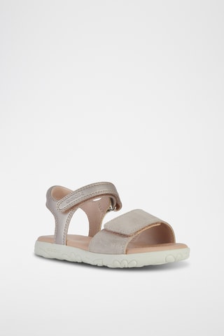 Sandales en cuir  Haiti  - Doré