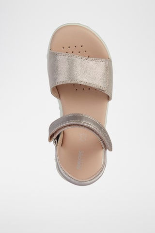 Sandales en cuir  Haiti  - Doré