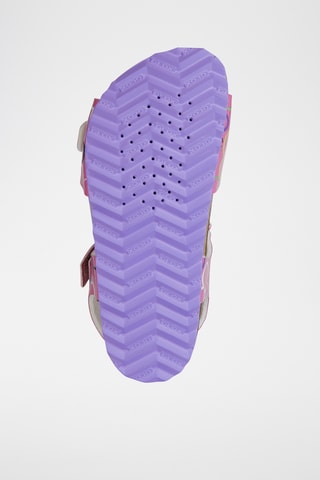 Sandales compensées Adriel  - Fuchsia