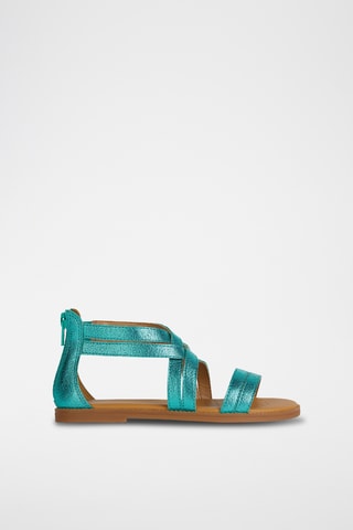 Sandales montantes  Karly  - Turquoise
