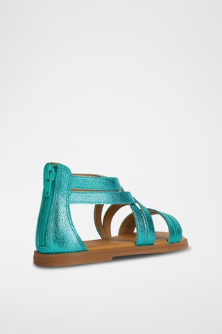 Sandales montantes  Karly  - Turquoise