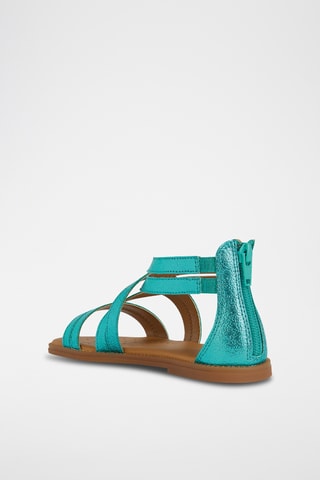 Sandales montantes  Karly  - Turquoise