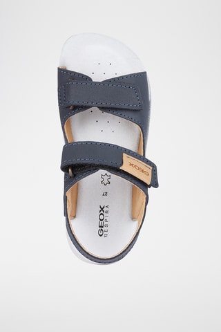 Sandales en cuir nubuck  Lightfloppy - Bleu marine