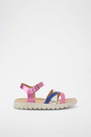 Sandales en cuir  Soleima - Fuchsia