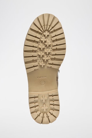 Bottes en cuir nappa Iridea - Beige