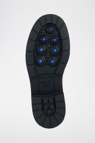 Mocassini platform in pelle scamosciata Spherica - Beige