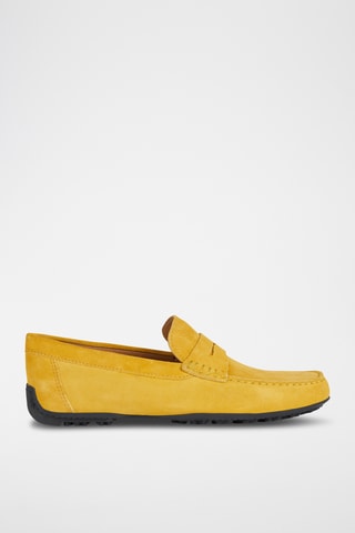 Mocassins en cuir Kosmopolis + Grip  - Jaune