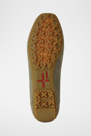 Mocassins en nubuck Kosmopolis + Grip  - Vert